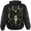 Sweat-shirt gothique homme spcial Noel avec crane de renne