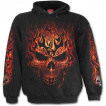 Sweat-shirt homme à crane explosif