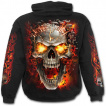 Sweat-shirt homme à crane explosif