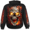 Sweat-shirt homme  crane explosif