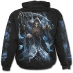 Sweat-shirt homme gothique avec La mort entourée d'âmes