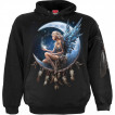 Sweat-shirt homme gothique Fée sur lune attrape-rêves