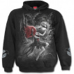 Sweat-shirt homme métal à sublime reine de la nuit vampire