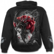 Sweat-shirt homme métal à sublime reine de la nuit vampire