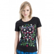 T-shirt Femme goth-rock Jawbreaker  chouette de la mort