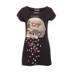 T-shirt Femme goth-rock Jawbreaker  tte de mort bourre de pillules