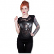 T-shirt femme gothique  dentelles 