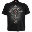 T-shirt homme  gargouilles sur cranes et croix gothique