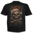 T-shirt homme  pre Noel squelette rock