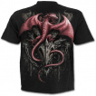 T-shirt homme avec dragons et chaines