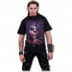 T-shirt homme gothique à visage de clown sanguinaire