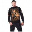 T-shirt homme manches longues à Centaure chasseur de dragon