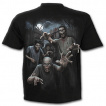 T-shirt homme noir  zombies enferms