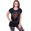 Tee shirt femme  dragon dchirant le vtement