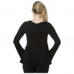 Top femme noire à sirène