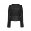 Top femme style médiéval à buste lacé