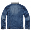 Veste en jean's fourrée Sherpa Denim Jacket - Bleu - Brandit