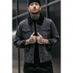 Veste en jean's fourrée Sherpa Denim Jacket - Noir - Brandit