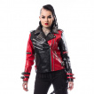 Veste femme goth-rock noir ASYLUM BIKER JACKET - Heartless