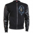Veste gothique homme style bomber avec La mort entourée d'âmes