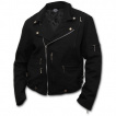 Veste rock homme avec loup inspiration Yin et Yang