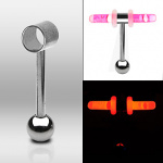 Piercing langue Glow Stick