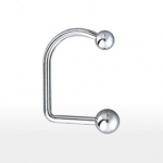 Piercing l�vre Lippy Loop � boules