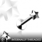 Piercing l�vre Threaded Star