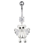 Piercing nombril ange ours