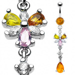 Piercing nombril reine des fleurs
