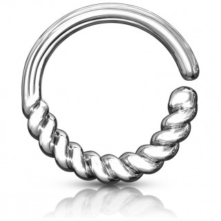 Anneau tordable  arc tress (septum, cartilage)