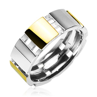 Bague homme acier Kalidos