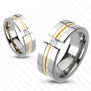 Bague homme titane Idea