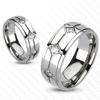 Bague homme titane Splendor