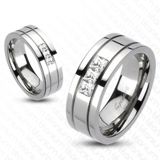 Bague homme titane Fender