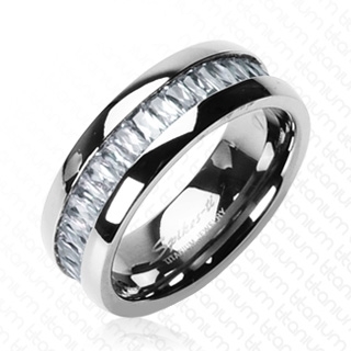 Bague homme titane Saturn