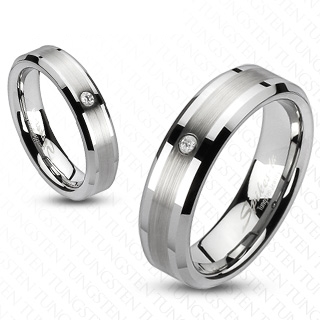 Bague homme tungstene Blaze