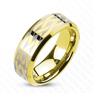 Bague homme tungstene Celtic Style