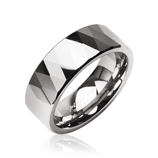 Bague homme tungstene Circus