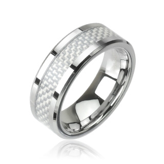 Bague homme tungstene Pure