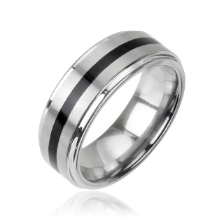 Bague homme tungstene Rift