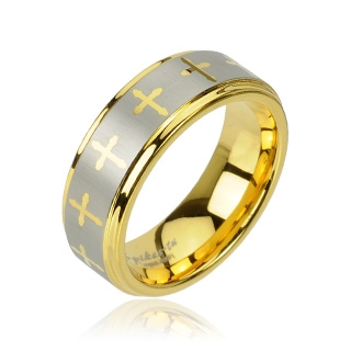 Bague homme tungstene Sacred
