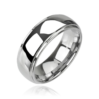 Bague homme tungstne Shining