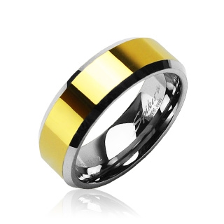 Bague tungstene Solar