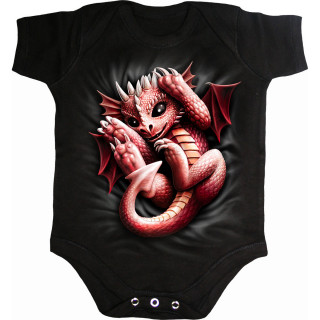Body bb gothique  petit dragon