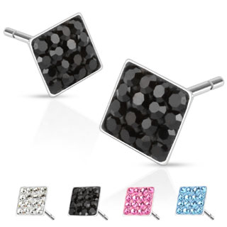 Boucles d'oreilles  carr style frido