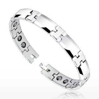 Bracelet homme tungstène Puzzle