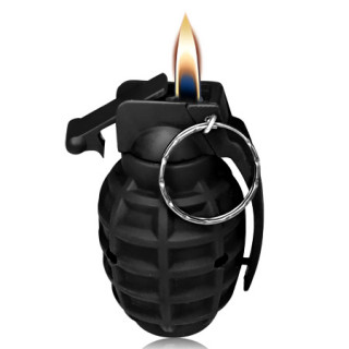 Briquet tempte en forme de grenade