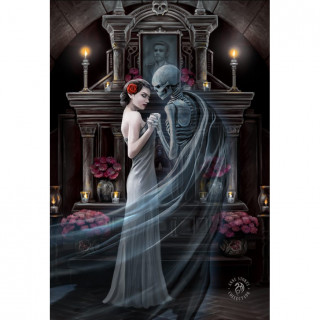 Carte postale Effets 3D  amoureux spectraux - Anne Stokes