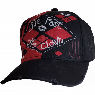 Casquette HARLEY QUINN - DIE CLOWN (licence officielle)
